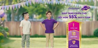 PediaSure giúp bé cao lớn đón hè, vui chơi cả ngày không lo thiếu chất pediasure-100