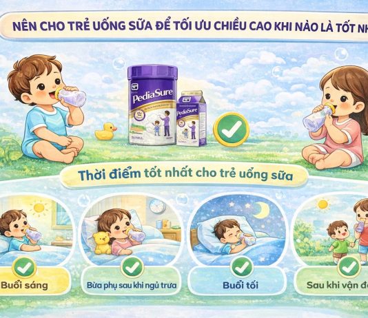 Khi nào nên cho trẻ uống sữa để hỗ trợ phát triển chiều cao hiệu quả?