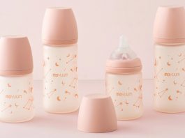 Bình sữa Moyuum thủy tinh bọc silicone phiên bản Twinkle có mấy size? binh-sua-moyuum-twinkle-1