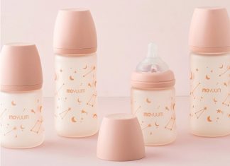 Bình sữa Moyuum thủy tinh bọc silicone phiên bản Twinkle có mấy size? binh-sua-moyuum-twinkle-1