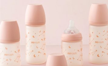 Bình sữa Moyuum thủy tinh bọc silicone phiên bản Twinkle có mấy size? binh-sua-moyuum-twinkle-1