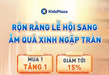 Rộn ràng lễ hội sang – Ẵm quà xinh ngập tràn cùng Nan tại KidsPlaza nan-1