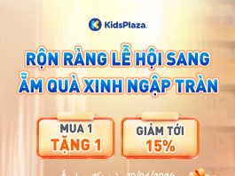 Rộn ràng lễ hội sang – Ẵm quà xinh ngập tràn cùng Nan tại KidsPlaza nan-1