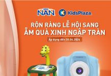 Rộn ràng lễ hội sang – Đón quà xinh ngập tràn cùng Nan tại Kidsplaza nan-2