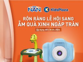 Rộn ràng lễ hội sang – Đón quà xinh ngập tràn cùng Nan tại Kidsplaza nan-2