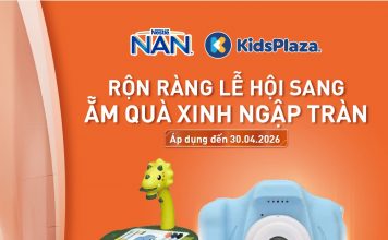Rộn ràng lễ hội sang – Đón quà xinh ngập tràn cùng Nan tại Kidsplaza nan-2