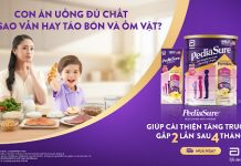 Tại sao trẻ ăn uống đủ chất nhưng vẫn táo bón, ốm vặt? pediasure-1