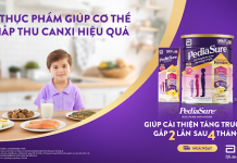 5 thực phẩm giúp cơ thể hấp thu canxi hiệu quả, tăng chiều cao vượt trội pediasure-12