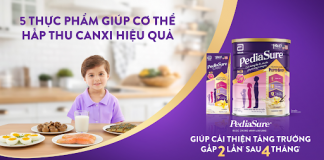 5 thực phẩm giúp cơ thể hấp thu canxi hiệu quả, tăng chiều cao vượt trội pediasure-12