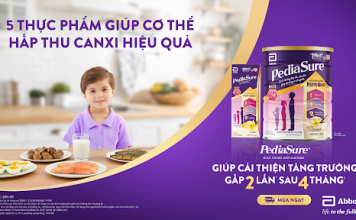 5 thực phẩm giúp cơ thể hấp thu canxi hiệu quả, tăng chiều cao vượt trội pediasure-12