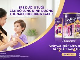 Trẻ dưới 5 tuổi cần bổ sung dinh dưỡng thế nào cho đúng cách? pediasure-3