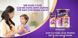 Trẻ dưới 5 tuổi cần bổ sung dinh dưỡng thế nào cho đúng cách? pediasure-3