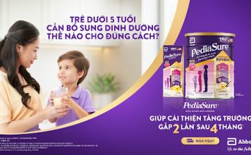 Trẻ dưới 5 tuổi cần bổ sung dinh dưỡng thế nào cho đúng cách? pediasure-3
