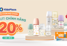 Cơ hội sở hữu “bình sữa quốc dân” Moyuum với giá cực hời tại KidsPlaza! 2400x1200