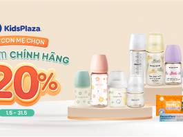 Cơ hội sở hữu “bình sữa quốc dân” Moyuum với giá cực hời tại KidsPlaza! 2400x1200