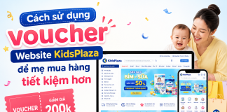 Cách sử dụng voucher Website KidsPlaza để mẹ mua hàng tiết kiệm hơn cach-su-dung-voucher-0