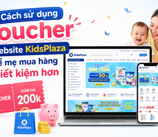 Cách sử dụng voucher Website KidsPlaza để mẹ mua hàng tiết kiệm hơn cach-su-dung-voucher-0