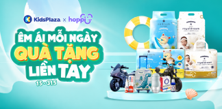 Hoppi tháng 5 siêu ưu đãi – Bỉm êm cho bé, giá mềm cho mẹ ctkm-hoppi-1