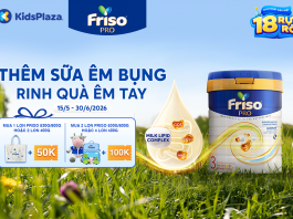 Ưu đãi Friso tháng 5 – Sữa Hà Lan êm bụng cho bé yêu friso-6