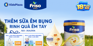 Ưu đãi Friso tháng 5 – Sữa Hà Lan êm bụng cho bé yêu friso-6