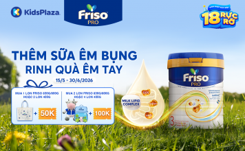 Ưu đãi Friso tháng 5 – Sữa Hà Lan êm bụng cho bé yêu friso-6