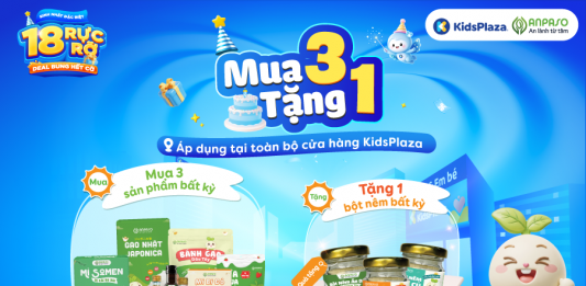 Anpaso đồng hành cùng sinh nhật 18 tuổi của KidsPlaza Kidsplaza - Anpaso 13