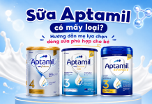 Sữa Aptamil có mấy loại? Hướng dẫn mẹ lựa chọn dòng sữa phù hợp cho bé aptamil-co-may-loai-1