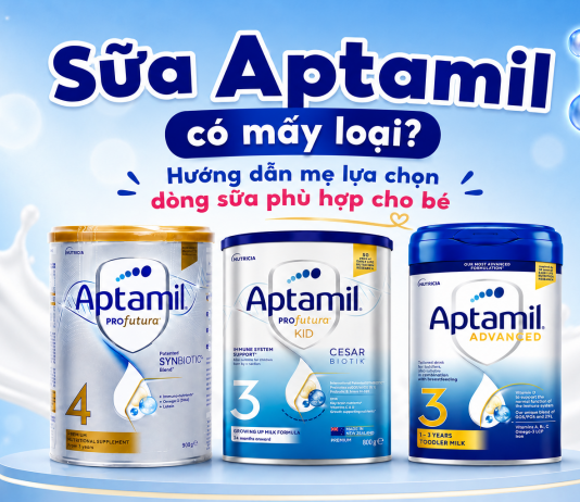Sữa Aptamil có mấy loại? Hướng dẫn mẹ lựa chọn dòng sữa phù hợp cho bé aptamil-co-may-loai-1