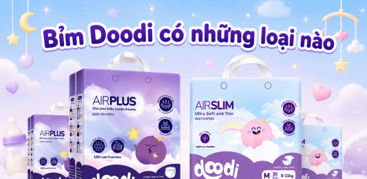 Bỉm Doodi có những loại nào? Đặc điểm của từng dòng sản phẩm bim-doodi-co-nhung-loai-nao-1