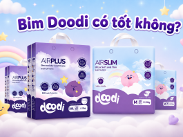 Bỉm Doodi có tốt không? Đánh giá chi tiết từ chất liệu đến khả năng thấm hút bim-doodi-co-tot-khong-1