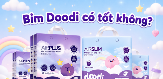 Bỉm Doodi có tốt không? Đánh giá chi tiết từ chất liệu đến khả năng thấm hút bim-doodi-co-tot-khong-1