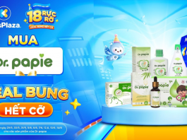 Đại tiệc sinh nhật KidsPlaza bùng nổ ưu đãi cùng Dr.Papie ctkm-dr.papie-1