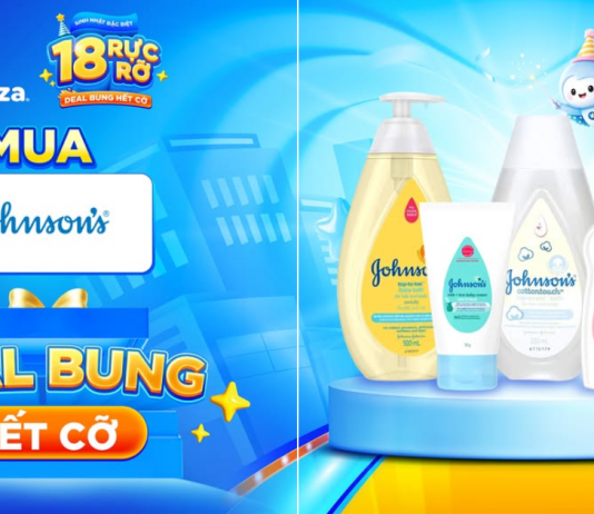 KidsPlaza 18 tuổi rực rỡ – Ưu đãi Johnson’s cực hấp dẫn dành cho mẹ và bé