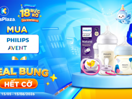 KidsPlaza 18 tuổi rực rỡ – Săn ưu đãi Philips Avent hấp dẫn dành cho ba mẹ và bé ctkm-philip-avent-1