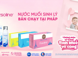 Fysoline Isotonic – Nước muối sinh lý vô trùng chuẩn Pháp cho bé từ 0 ngày tuổi fysoline