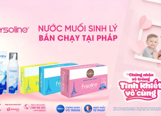 Fysoline Isotonic – Nước muối sinh lý vô trùng chuẩn Pháp cho bé từ 0 ngày tuổi fysoline