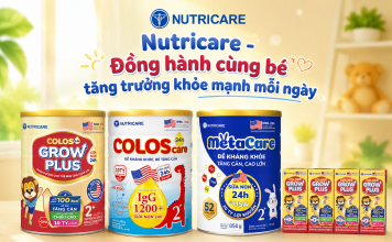 Nutricare – Đồng hành cùng bé tăng trưởng khỏe mạnh mỗi ngày nutricare-1