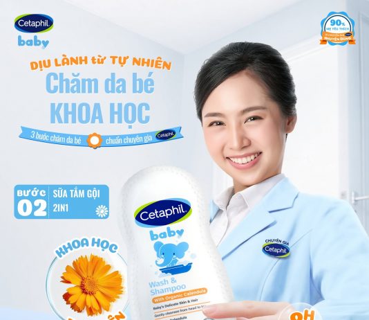 Sữa tắm gội Cetaphil Baby Hoa Cúc – Giải pháp chăm sóc dịu nhẹ cho làn da của bé sn-cetaphil