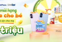 Livespo chính hãng ưu đãi hấp dẫn tại KidsPlaza tháng này tql-sn-livespo-1