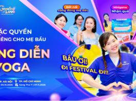 Festival Mẹ Bầu & Em Bé KidsPlaza 2026: Yoga Bầu Mom Light – Lễ hội ánh sáng và hành trình kết nối mẹ & bé