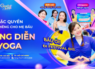 Festival Mẹ Bầu & Em Bé KidsPlaza 2026: Yoga Bầu Mom Light – Lễ hội ánh sáng và hành trình kết nối mẹ & bé