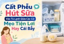Cất Phễu Hút Sữa Vào Tủ Lạnh Giữa Các Cữ: Mẹo Tiện Lợi Hay Cái Bẫy Khiến Bé Nhập Viện? cat-pheu-hut-sua-vao-tu-lanh-giua-cac-cu-1