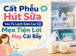 Cất Phễu Hút Sữa Vào Tủ Lạnh Giữa Các Cữ: Mẹo Tiện Lợi Hay Cái Bẫy Khiến Bé Nhập Viện? cat-pheu-hut-sua-vao-tu-lanh-giua-cac-cu-1