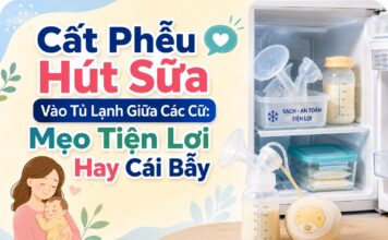 Cất Phễu Hút Sữa Vào Tủ Lạnh Giữa Các Cữ: Mẹo Tiện Lợi Hay Cái Bẫy Khiến Bé Nhập Viện? cat-pheu-hut-sua-vao-tu-lanh-giua-cac-cu-1