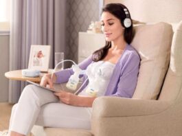 Máy Hút Sữa Nên Chọn Hãng Nào? 10 Thương Hiệu Được Mẹ Việt Tin Dùng Mẹ dùng máy hút sữa, cần vệ sinh phễu đúng cách để bảo vệ bé