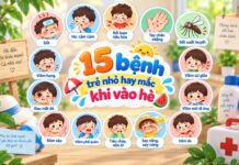 15 bệnh trẻ nhỏ hay mắc khi vào hè: nhận diện sớm, phòng ngừa đúng cách 15-benh-tre-de-mac-vao-mua-he-1