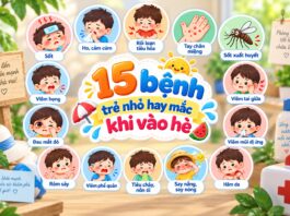 15 bệnh trẻ nhỏ hay mắc khi vào hè: nhận diện sớm, phòng ngừa đúng cách 15-benh-tre-de-mac-vao-mua-he-1