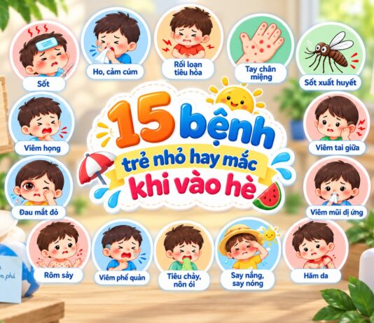 15 bệnh trẻ nhỏ hay mắc khi vào hè: nhận diện sớm, phòng ngừa đúng cách 15-benh-tre-de-mac-vao-mua-he-1
