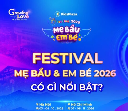 7 lý do ba mẹ không nên bỏ lỡ Festival Mẹ Bầu & Em Bé KidsPlaza 2026 7-ly-do-ba-me-khong-nen-bo-lo-festival-me-bau-va-em-be-kidsplaza-2026-1