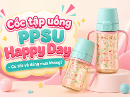 Cốc tập uống PPSU Happy Day – Có đáng mua không? coc-tap-uong-ppsu-happy-day-co-tot-va-dang-mua-khong-1